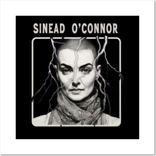 Sinead O'Connor / Retro Aesthetic Design Posters and Art